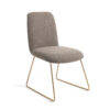 Jesper Home Eetkamerstoel 'Taiwa' Slide Gold
