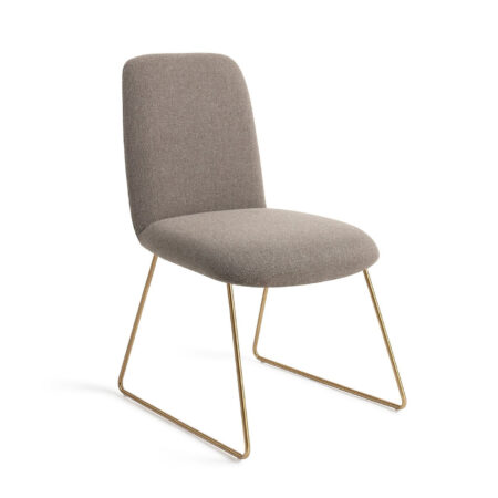Jesper Home Eetkamerstoel 'Taiwa' Slide Gold