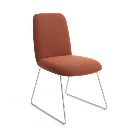 Jesper Home Eetkamerstoel 'Taiwa' Slide Steel