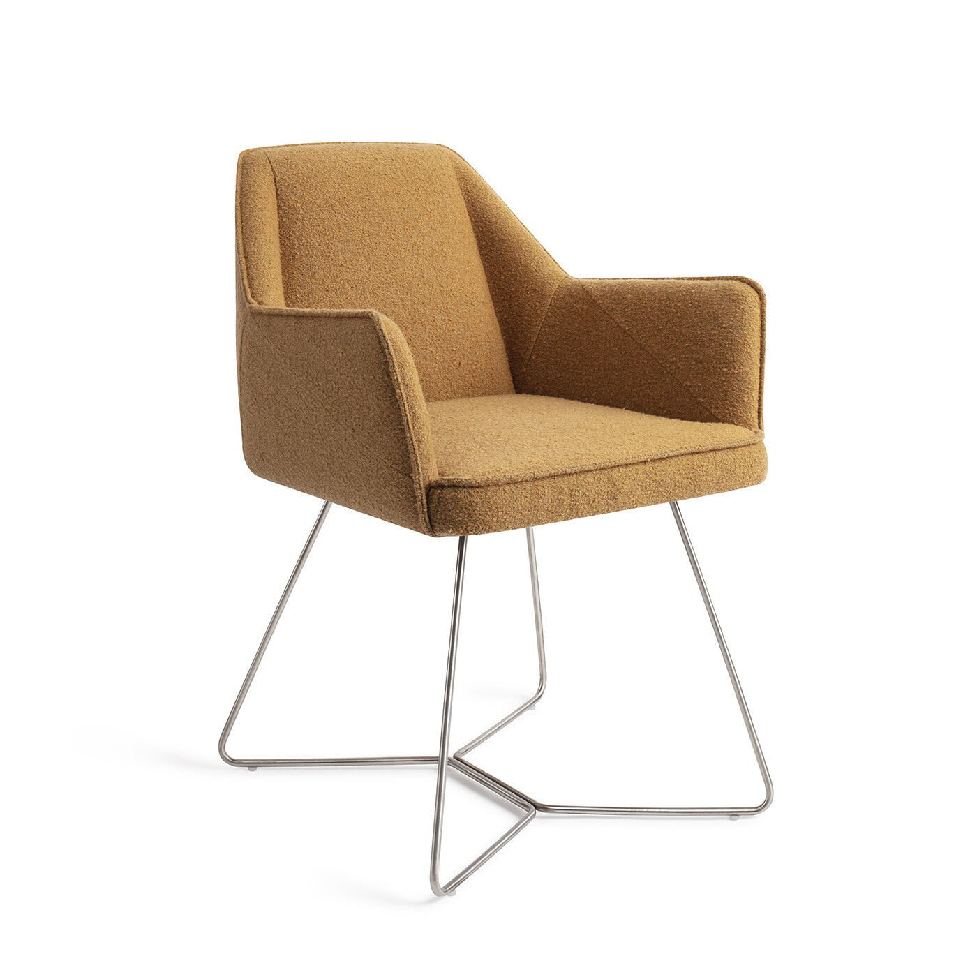 Jesper Home Eetkamerstoel 'Tome' Beehive Steel