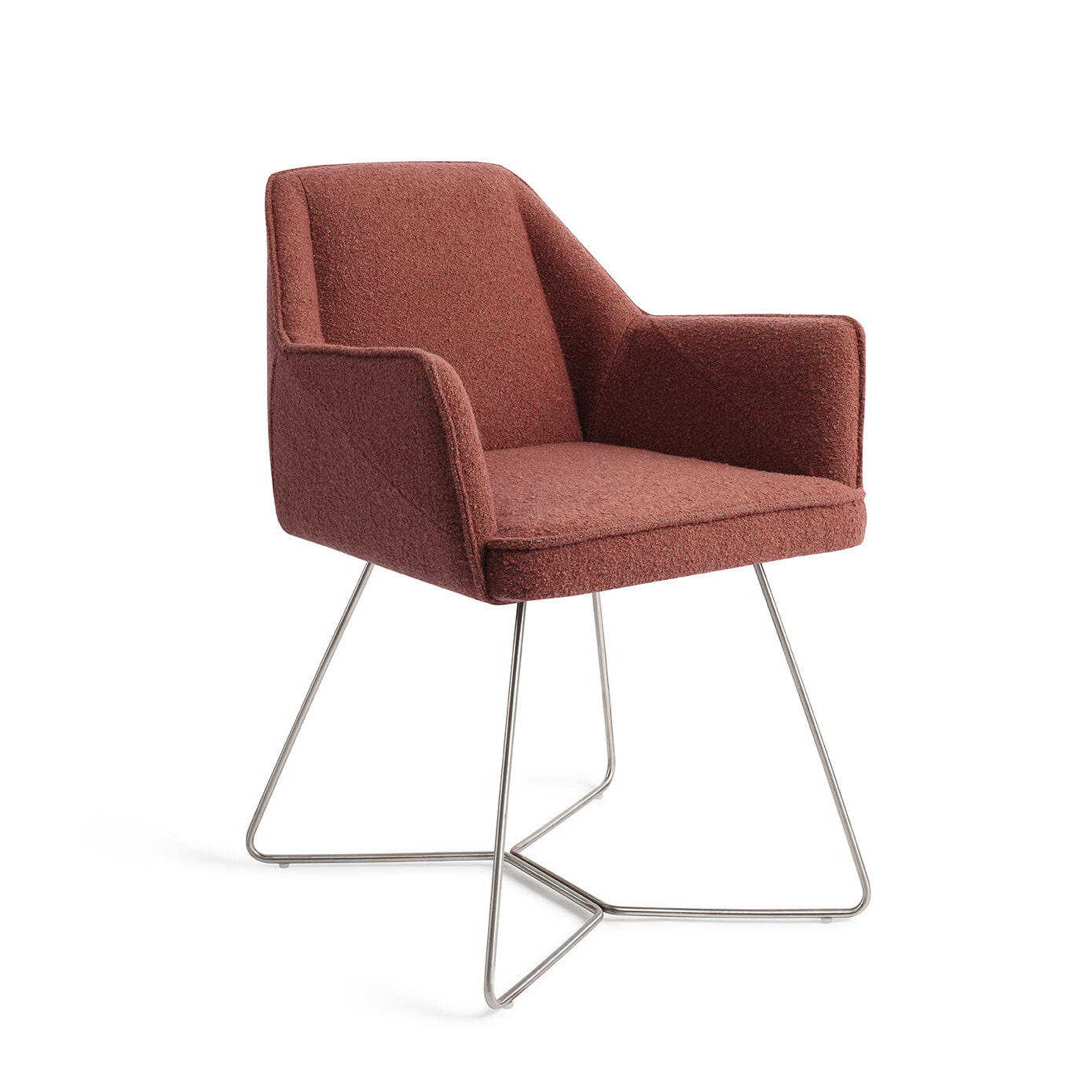 Jesper Home Eetkamerstoel 'Tome' Beehive Steel