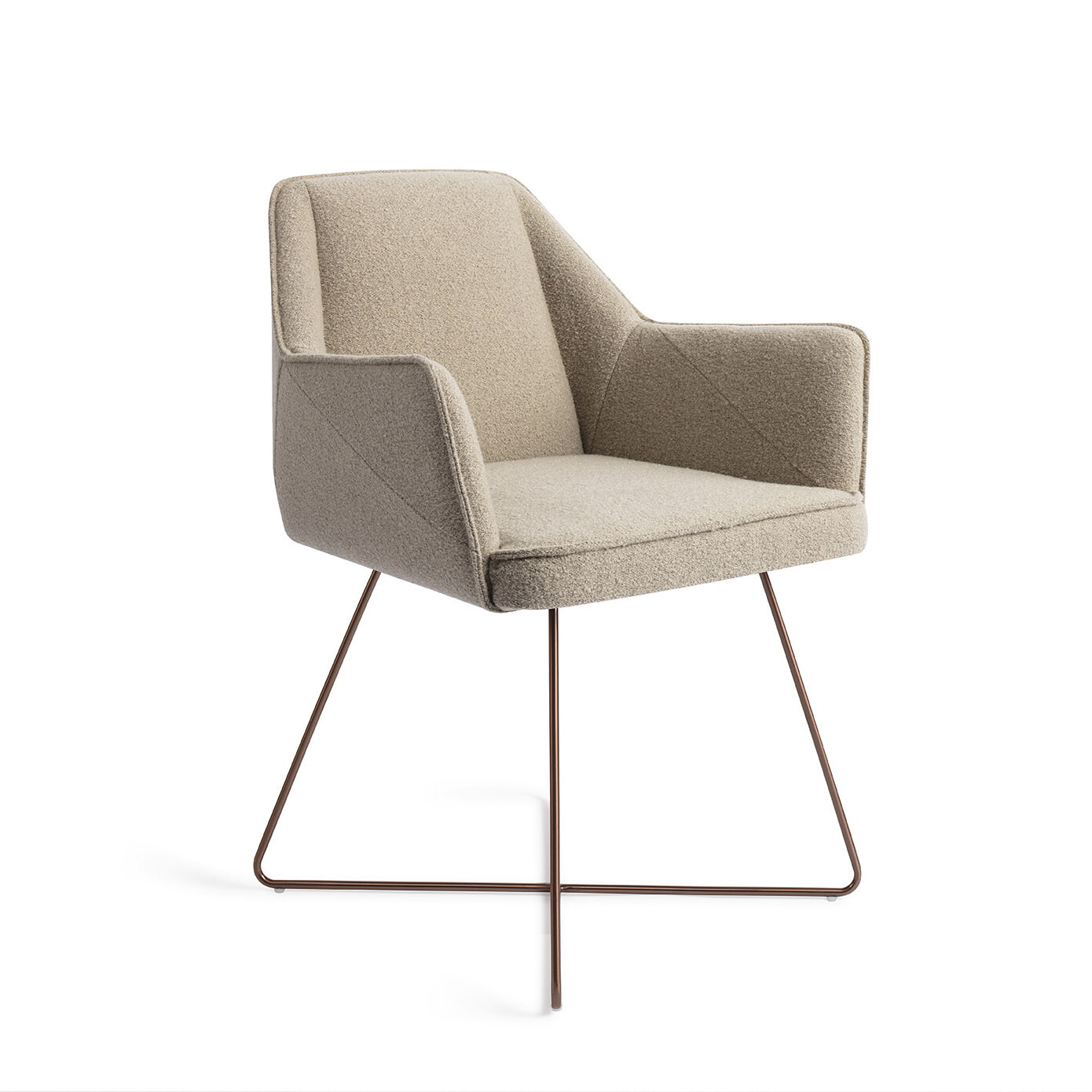 Jesper Home Eetkamerstoel 'Tome' Cross Rose