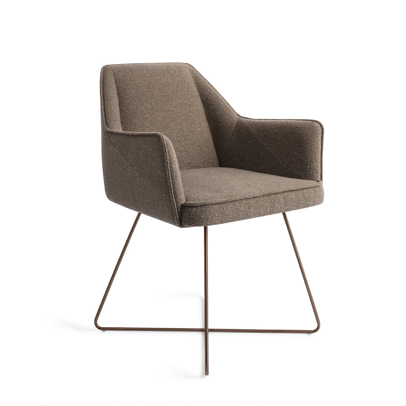 Jesper Home Eetkamerstoel 'Tome' Cross Rose
