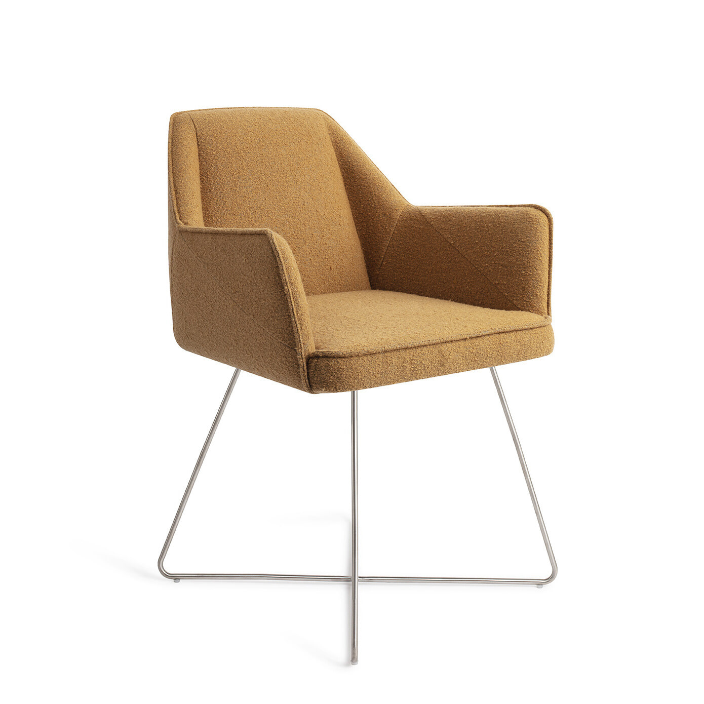 Jesper Home Eetkamerstoel 'Tome' Cross Steel