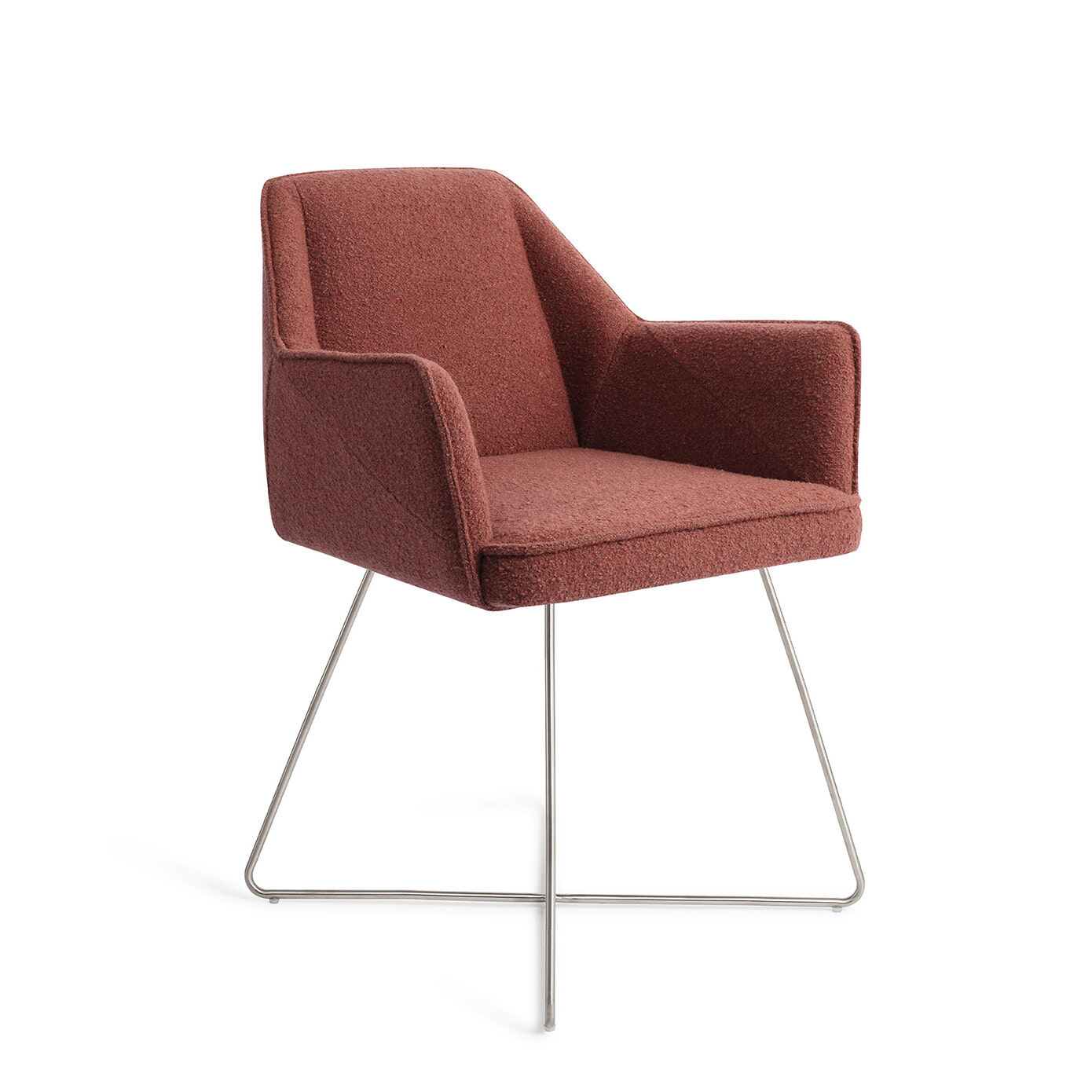 Jesper Home Eetkamerstoel 'Tome' Cross Steel