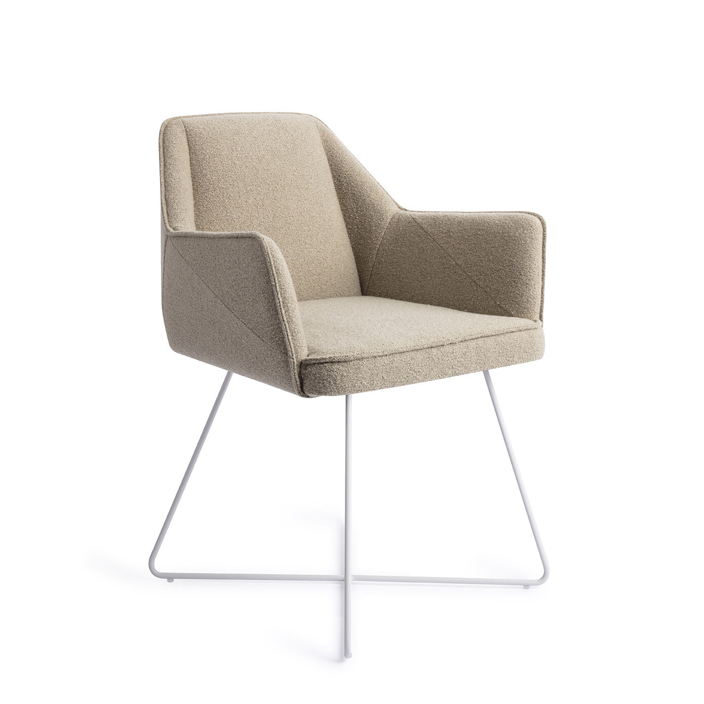 Jesper Home Eetkamerstoel 'Tome' Cross White