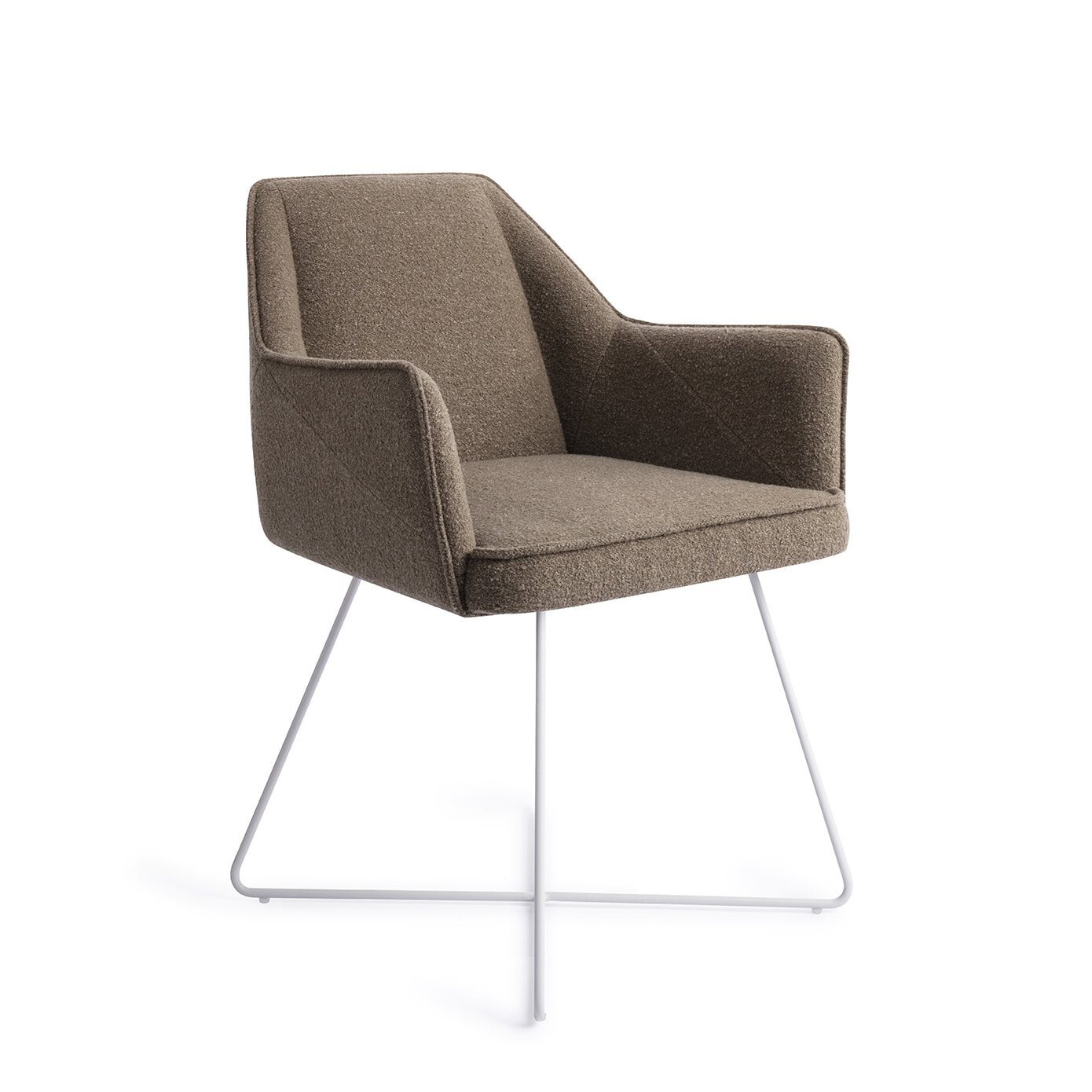 Jesper Home Eetkamerstoel 'Tome' Cross White