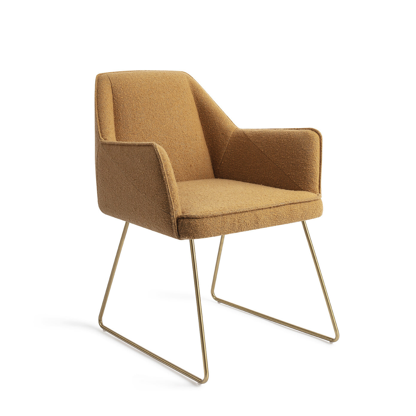 Jesper Home Eetkamerstoel 'Tome' Slide Gold