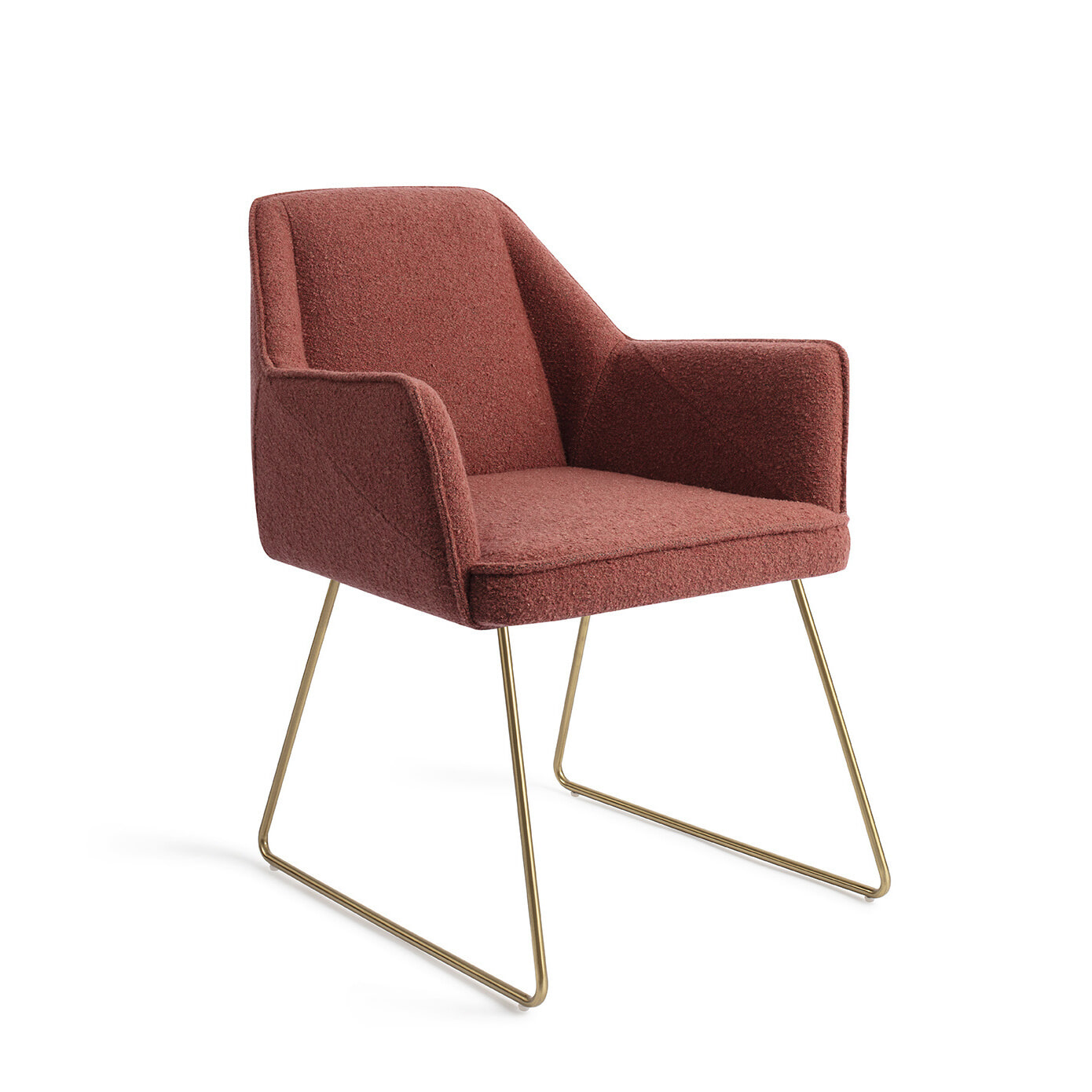 Jesper Home Eetkamerstoel 'Tome' Slide Gold
