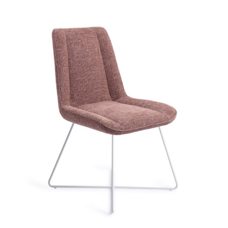 Jesper Home Eetkamerstoel 'Umedo' Cross White