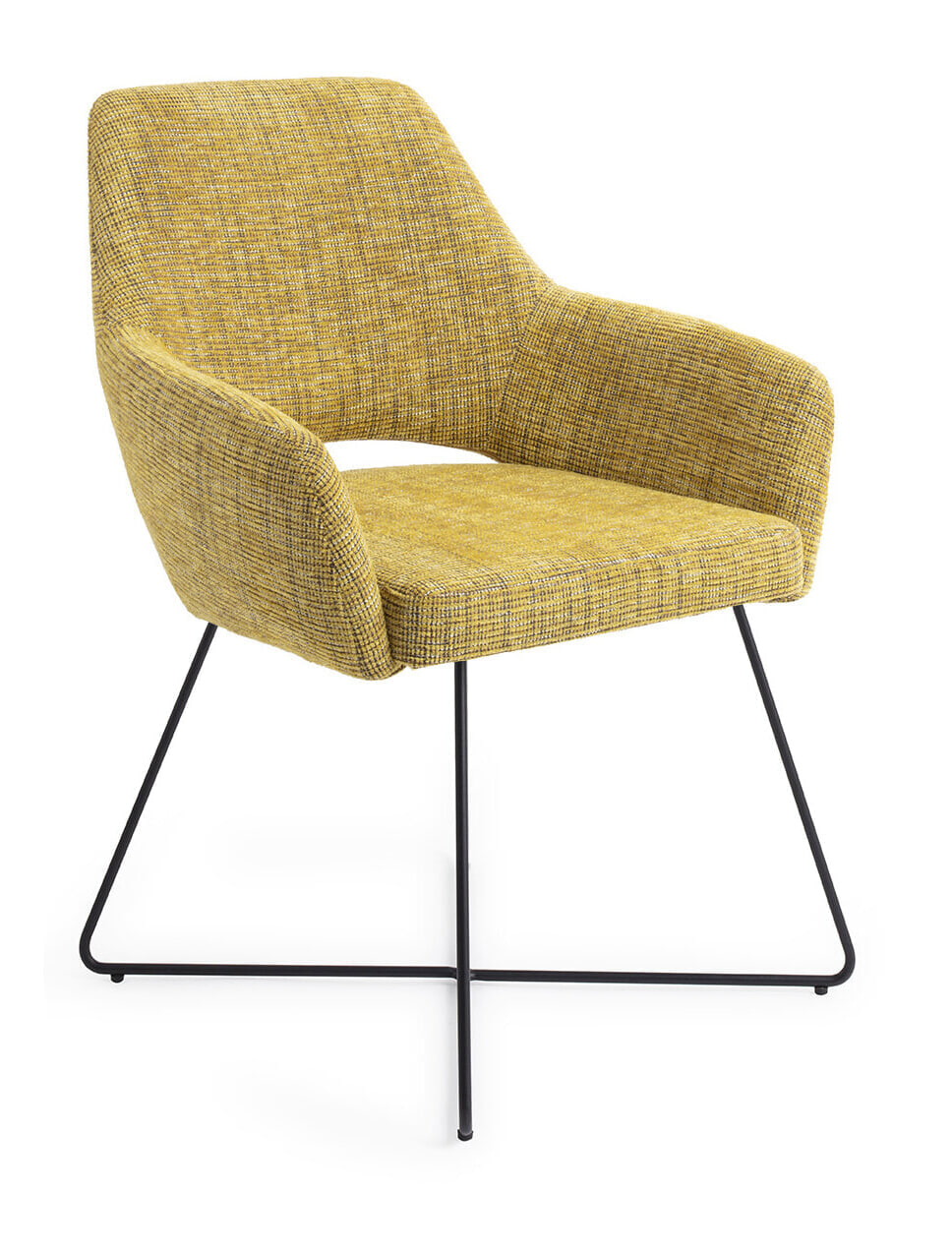 Jesper Home Eetkamerstoel 'Yanai' Cross Black