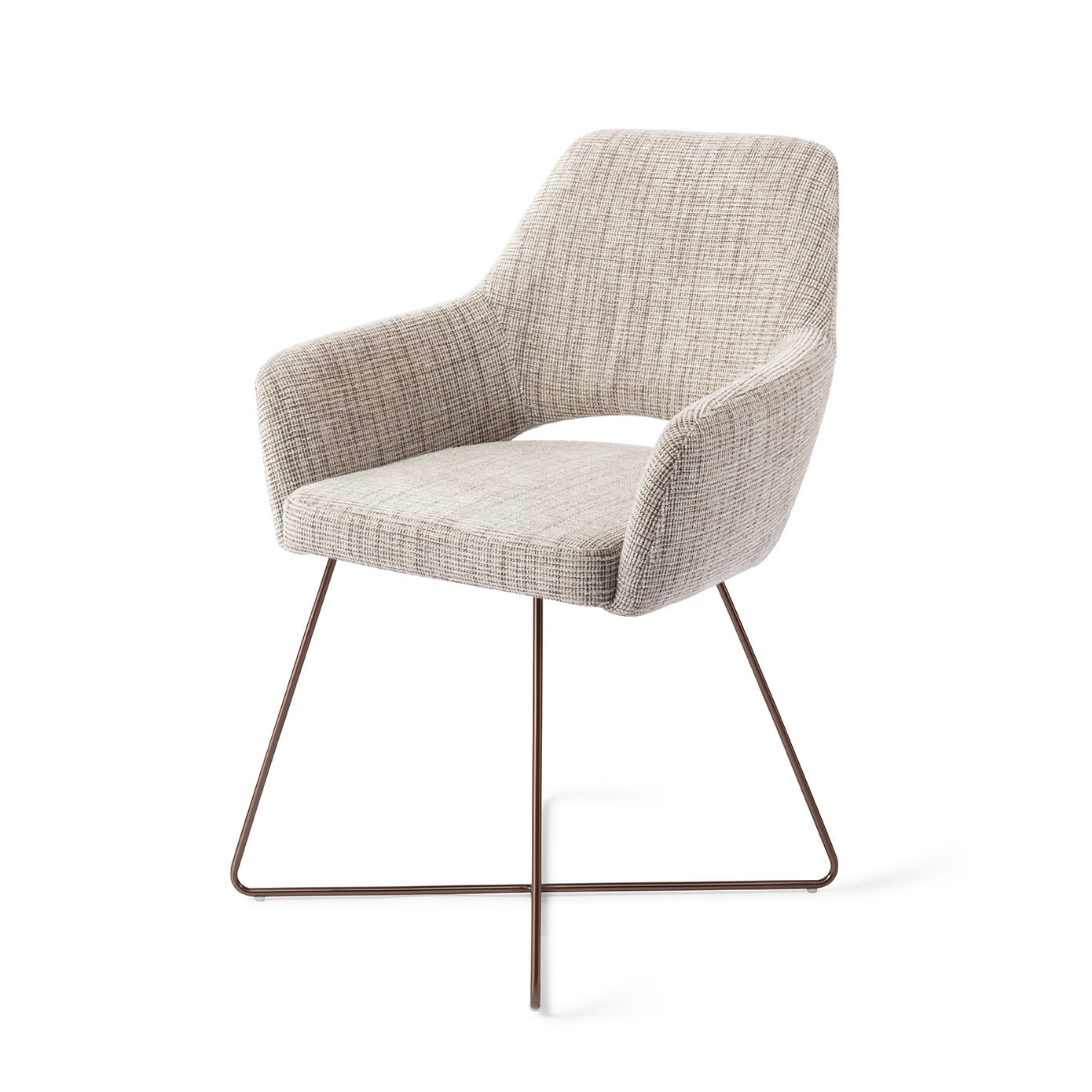 Jesper Home Eetkamerstoel 'Yanai' Cross Rose