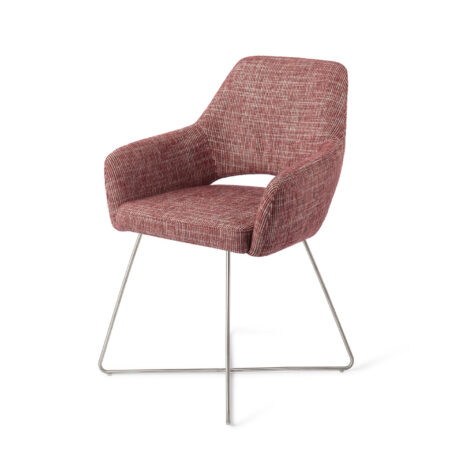 Jesper Home Eetkamerstoel 'Yanai' Cross Steel