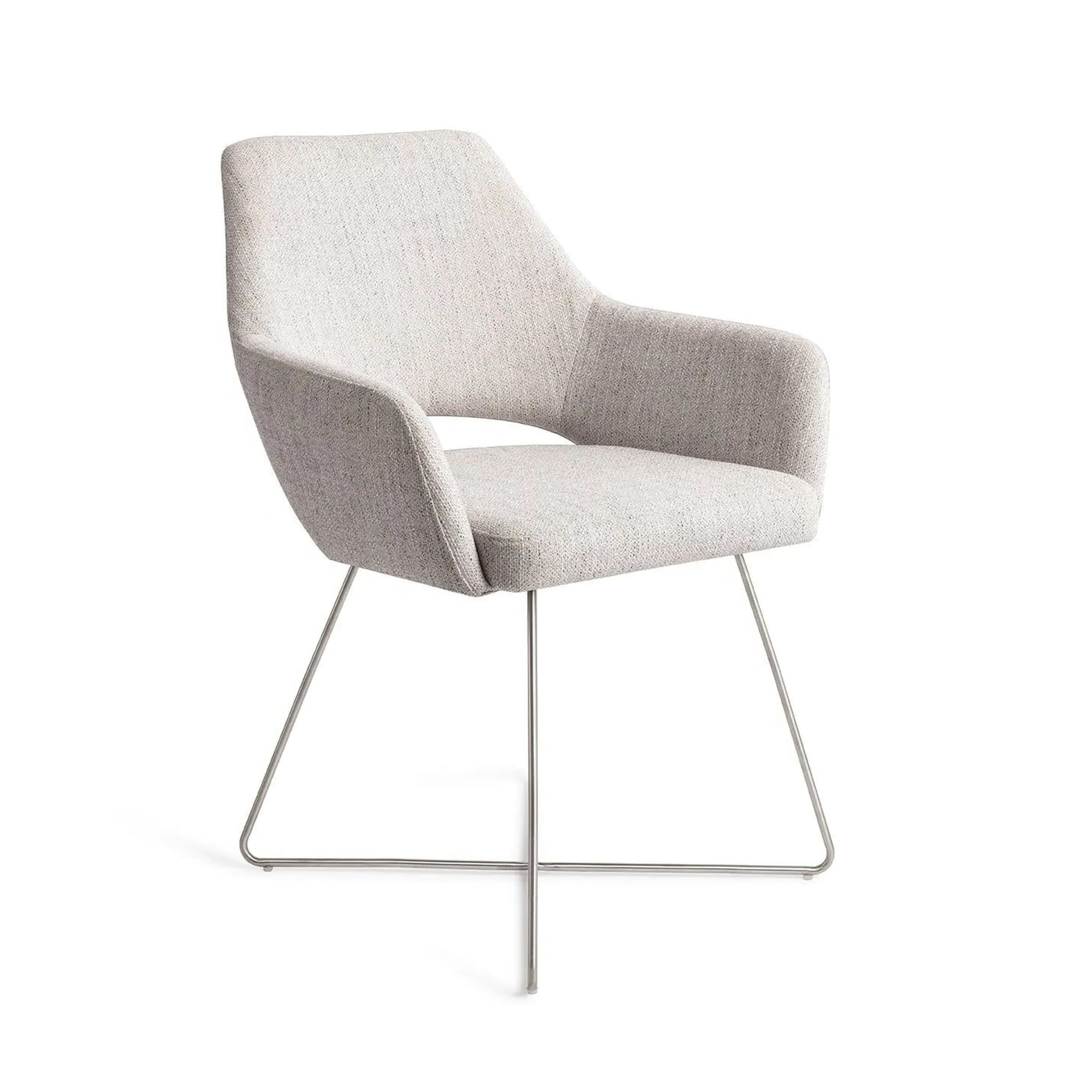 Jesper Home Eetkamerstoel 'Yanai' Cross Steel