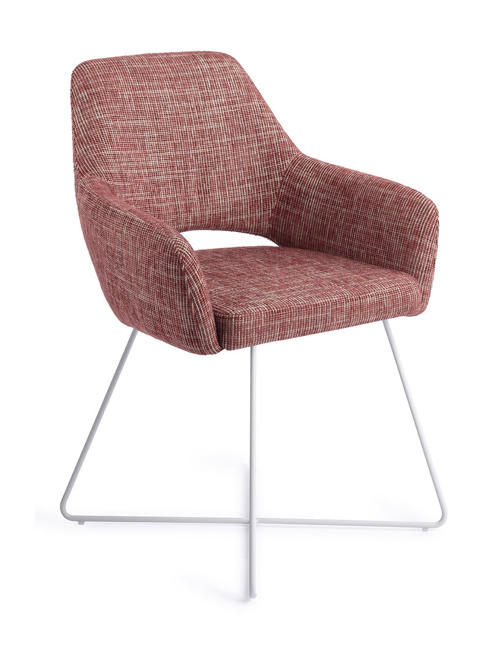 Jesper Home Eetkamerstoel 'Yanai' Cross White