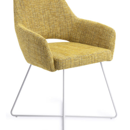 Jesper Home Eetkamerstoel 'Yanai' Cross White