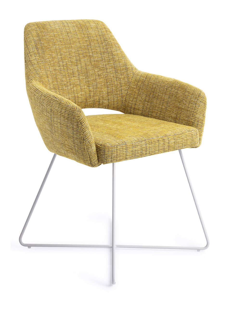 Jesper Home Eetkamerstoel 'Yanai' Cross White