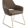 Jesper Home Eetkamerstoel 'Yanai' Slide Gold