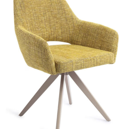 Jesper Home Eetkamerstoel 'Yanai' Turn Beige