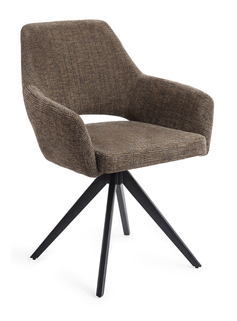 Jesper Home Eetkamerstoel 'Yanai' Turn Black