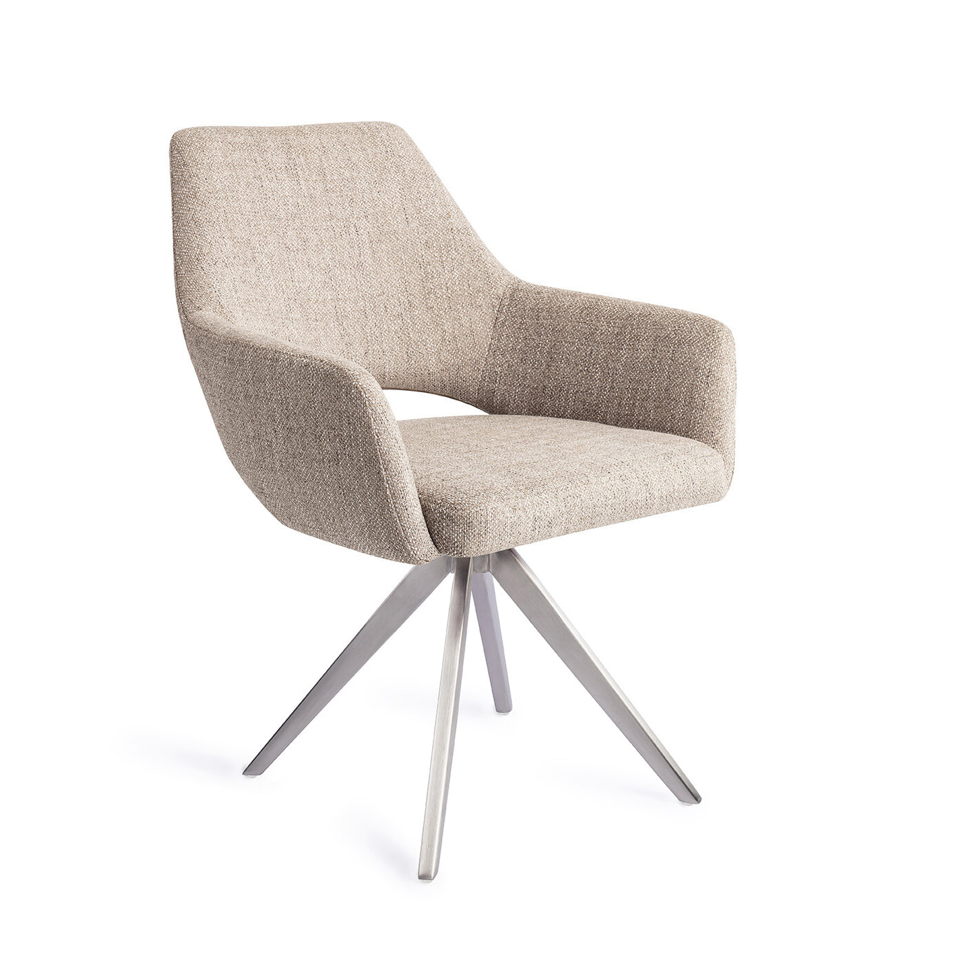 Jesper Home Eetkamerstoel 'Yanai' Turn Steel