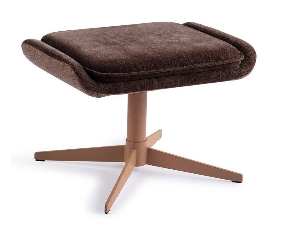 Jesper Home Hocker 'Oketo' kleur Chestnut Chase | Jesper Home