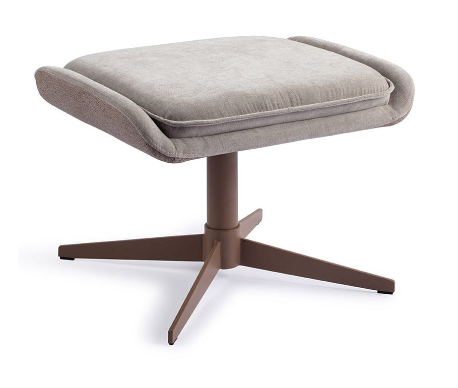 Jesper Home Hocker 'Oketo' kleur No Grey Mouse | Jesper Home