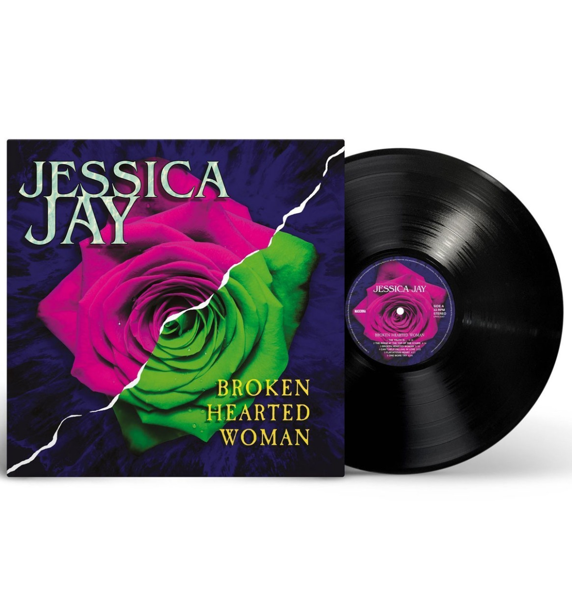 Jessica Jay - Broken Hearted Woman (Zwart Vinyl) (LP) | Maschina Records