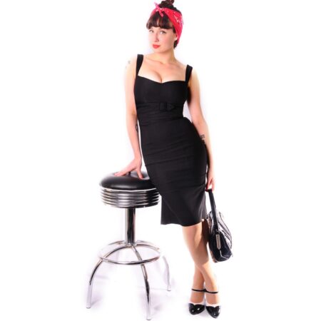 Jessica Jurk Zwart-XXXXL | 64% korting | Pinup Couture