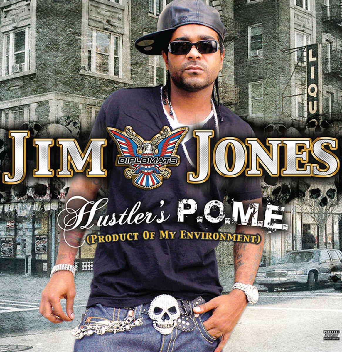 Jim Jones - Hustler's P.O.M.E. (Product of My Environment) (Gekleurd Vinyl) 2 (Record Store Day 2022) (LP) | Fiftiesstore
