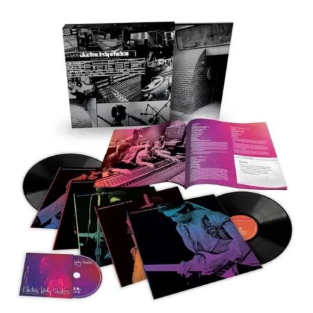 Jimi Hendrix - Electric Lady Studios: A Jimi Hendrix Vision (Box Set) 5 + Blu-Ray (LP) | Fiftiesstore