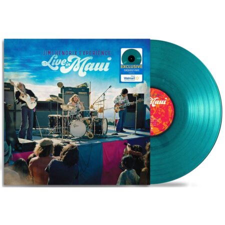 Jimi Hendrix - Live In Maui (Turquoise Vinyl) (Walmart Exclusief) (LP) | Fiftiesstore
