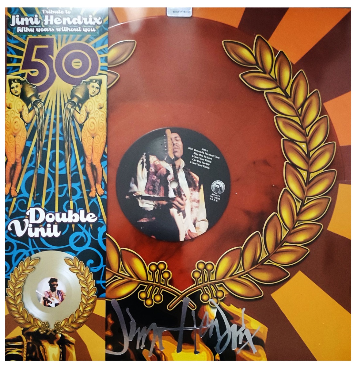 Jimi Hendrix - Tribute To Jimi Hendrix - Fifty Years Without You - 2- - Gekleurd Vinyl - Beperkte Oplage (LP) | Fiftiesstore