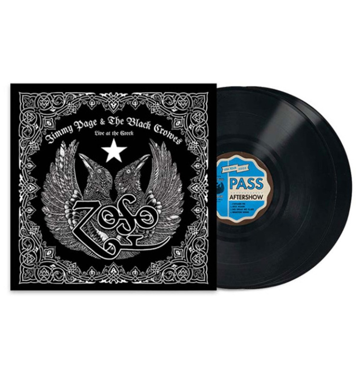 Jimmy Page & The Black Crowes - Live At The Greek 2 (LP) | Fiftiesstore