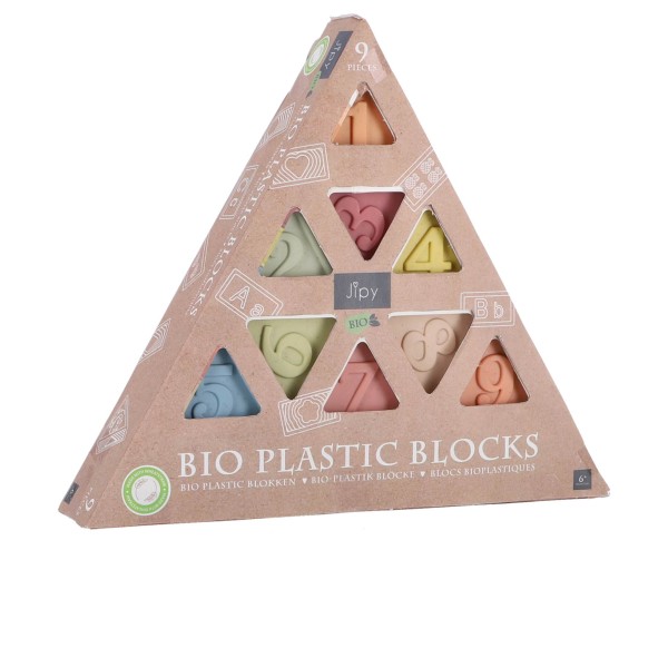 Jipy Bioplastic 9 Zachte Blokken Driehoek | Jipy