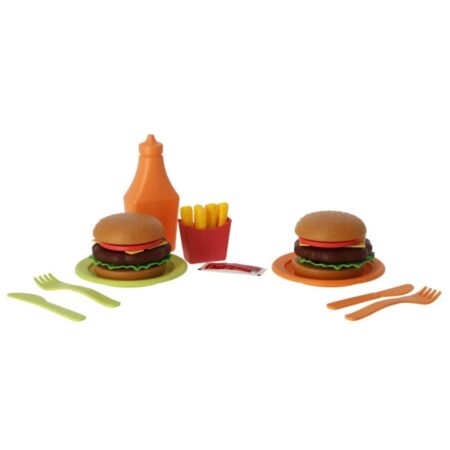 Jipy Bioplastic Hamburger Speelset 25 Delig | Jipy