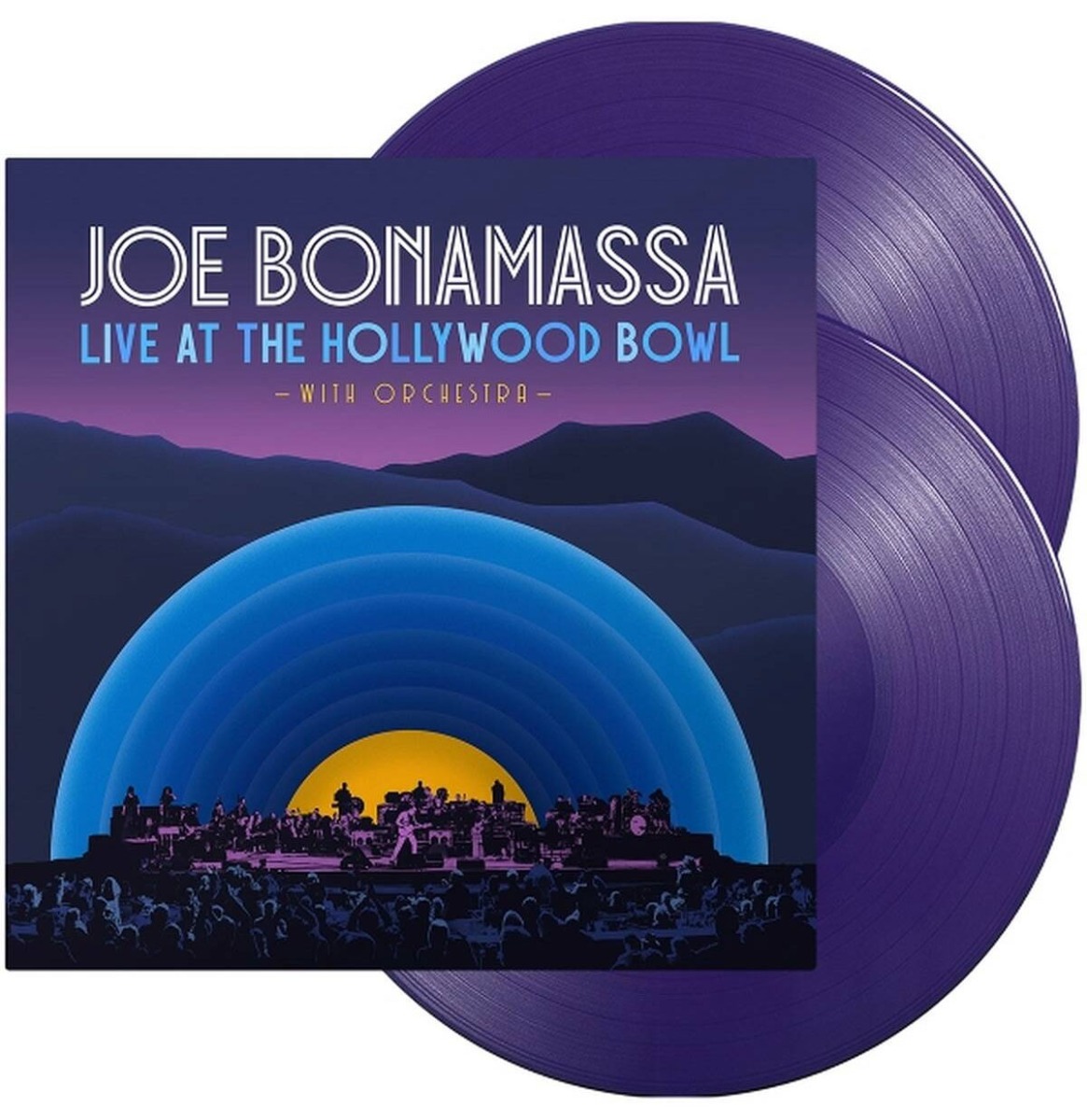Joe Bonamassa With Orchestra - Live At The Hollywood Bowl (Paars Vinyl) 2 (LP) | Fiftiesstore