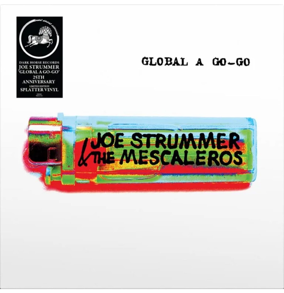 Joe Strummer & The Mescaleros - Global A Go-Go (25 Jarig Jubileum Editie) (Geel Met Rood & Groen Splatter Vinyl) (Record Store Day 2026) 2 (LP) | Fiftiesstore