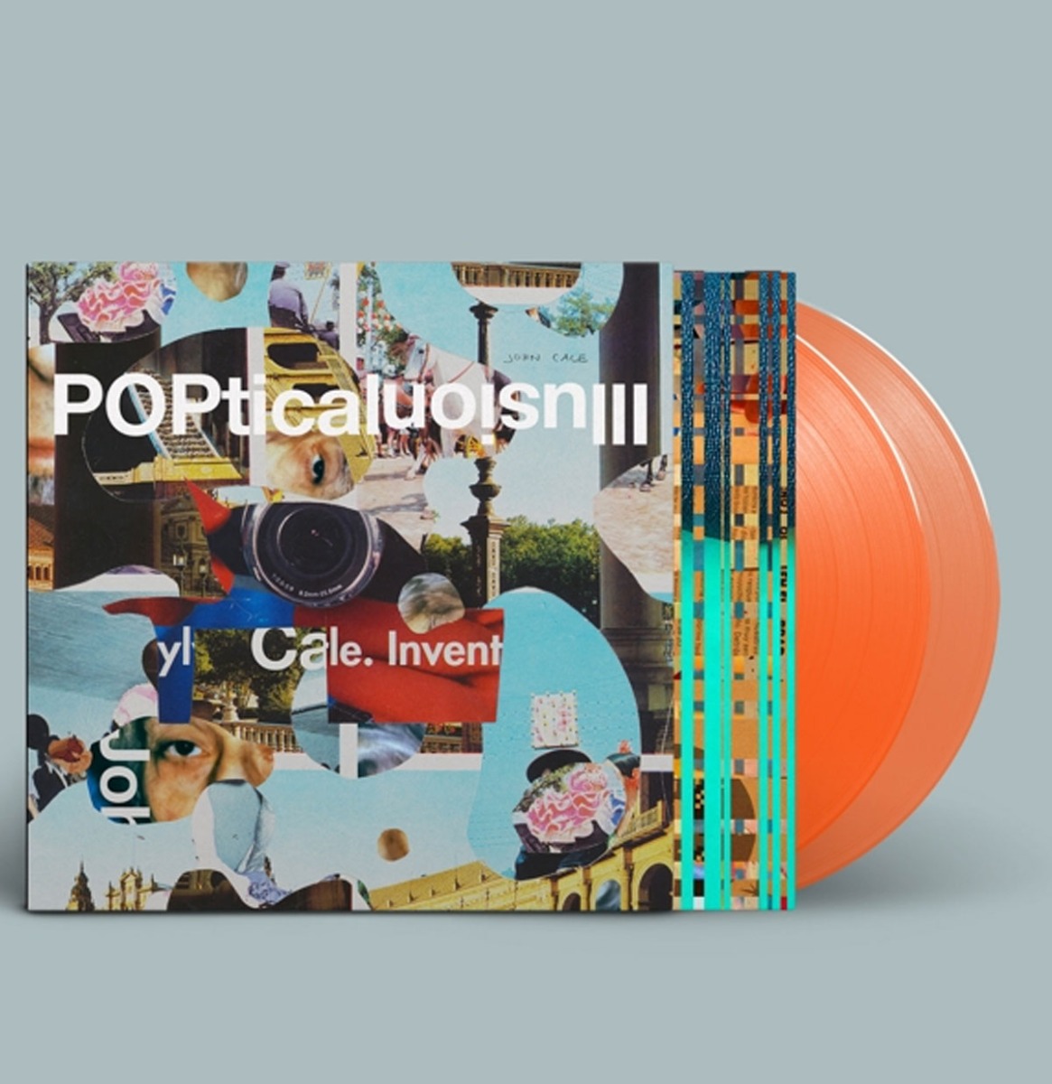 John Cale - Poptical Illusion (Tranparant Oranje Vinyl) 2 (LP) | Fiftiesstore