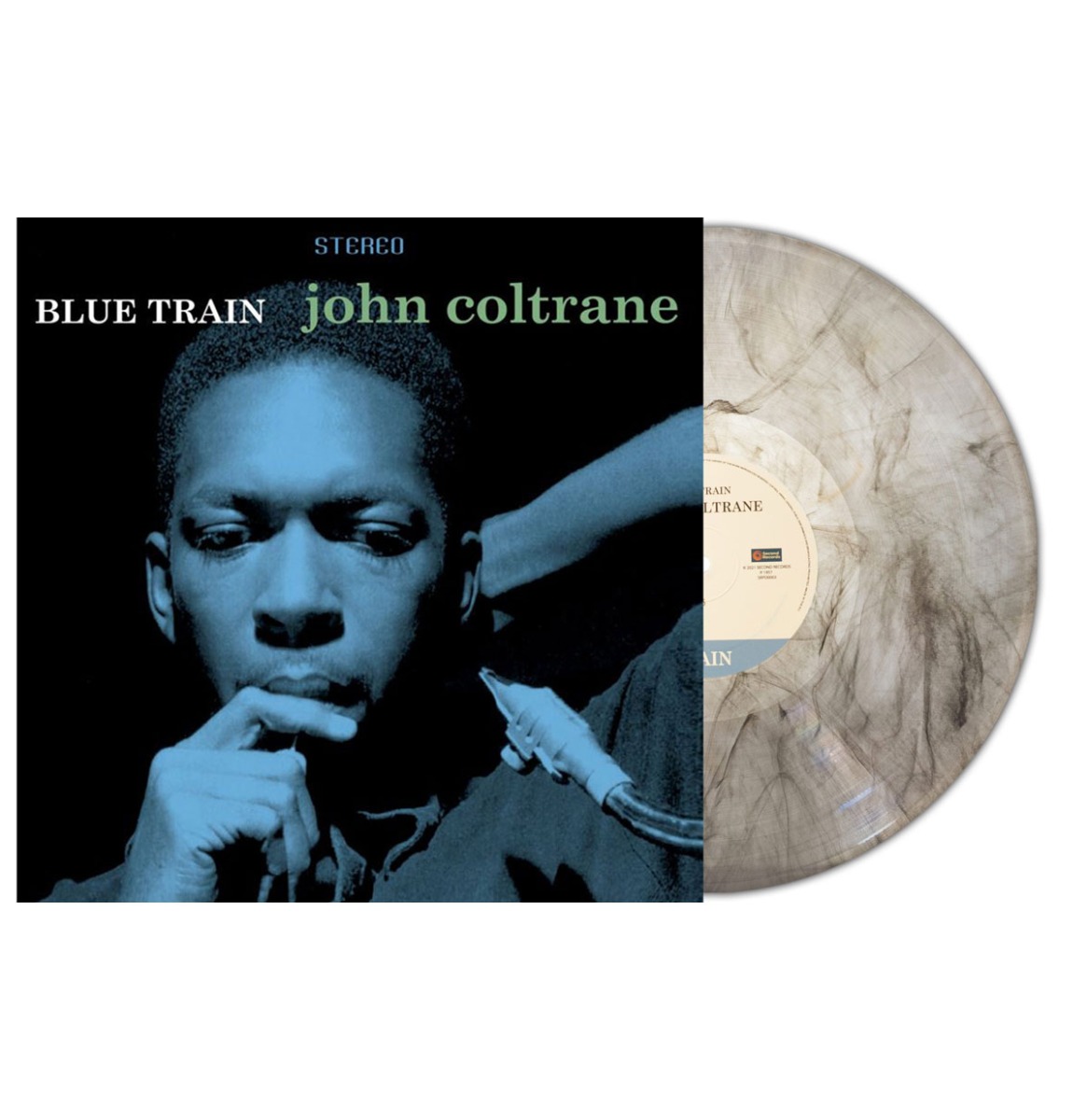 John Coltrane - Blue Train (Grijs Marble Vinyl) (LP) | Fiftiesstore