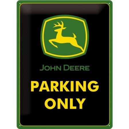 John Deere - Parking Only Metalen Bord 30 x 40 cm | John Deere