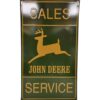 John Deere Sales Service Emaille Bord - 70 x 40 cm | John Deere