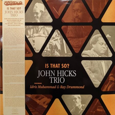 John Hicks Trio - Is That So? (Record Store Day Black Friday 2021) 2 LAATSTE STUKS | 19% korting (LP) | Fiftiesstore