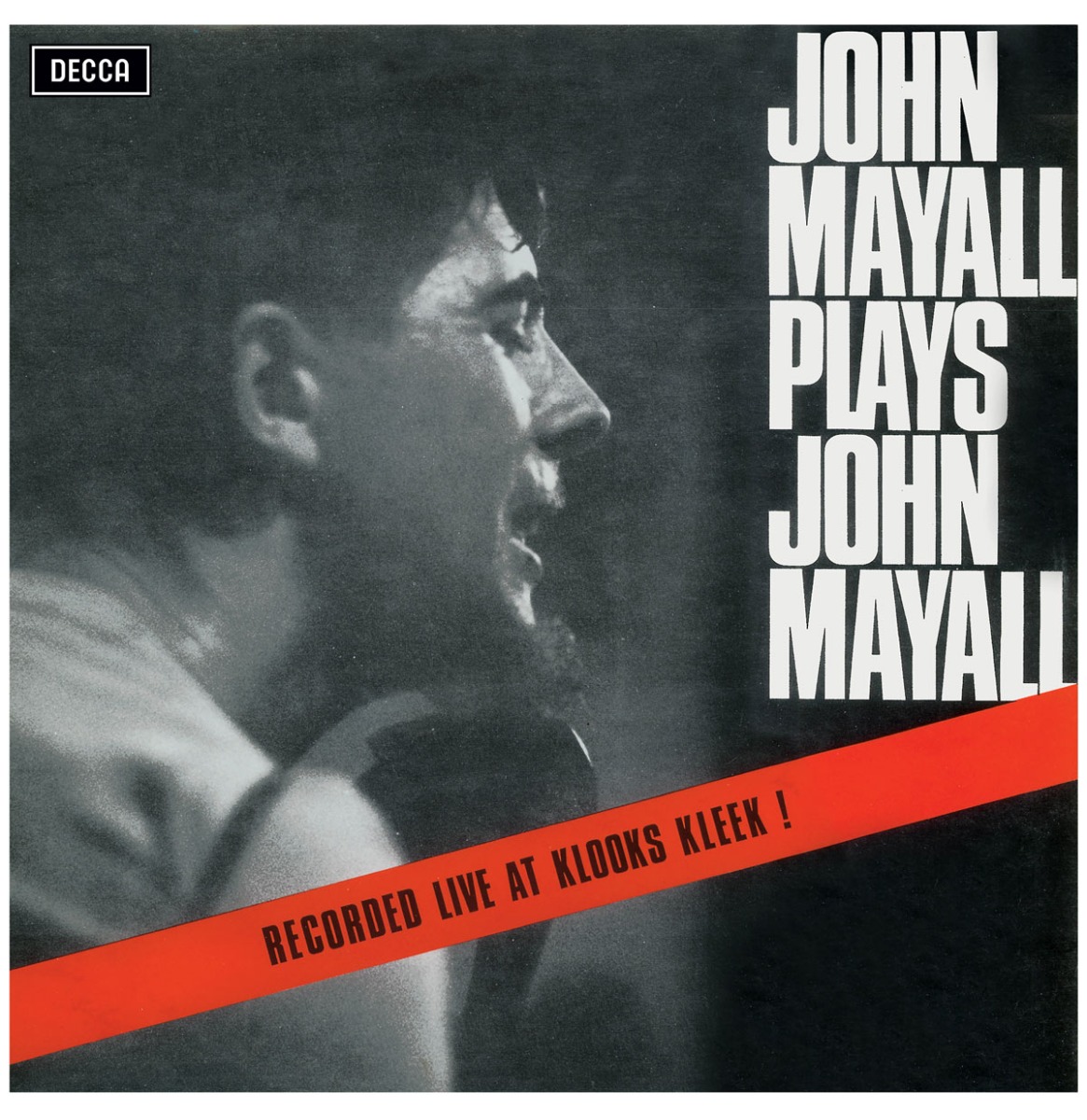 John Mayall & The Bluesbreakers - Plays John Mayall: Live At Klooks Kleek: 60 Jarig Jubileum Editie (Rood Vinyl) (Record Store Day 2025) (LP) | Fiftiesstore