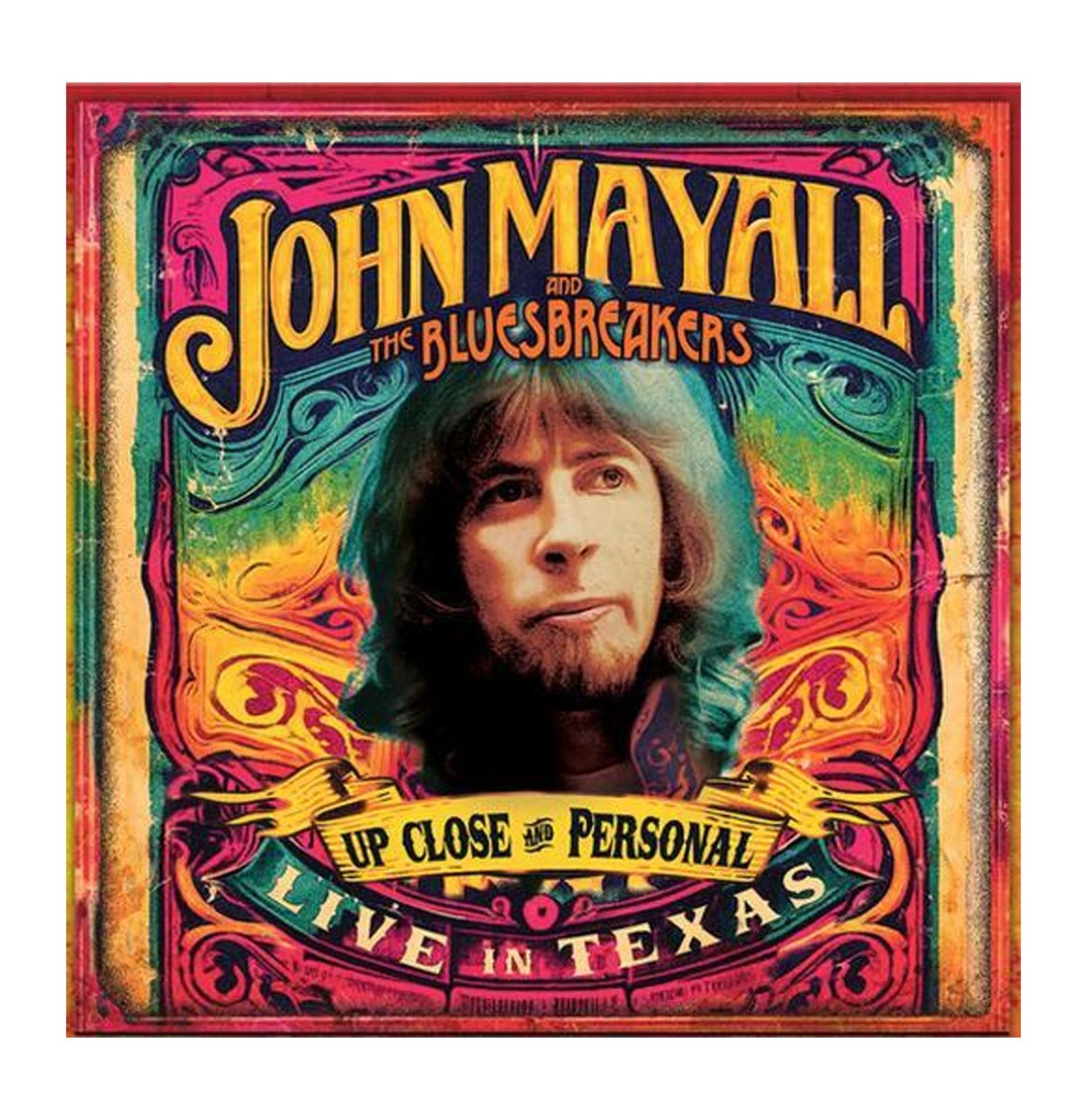 John Mayall - Up Close And Personal - Live In Texas (Rood Vinyl) (LP) | Fiftiesstore