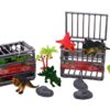 John Toy Dinosaurussen in kooi 10-delig | Johntoy