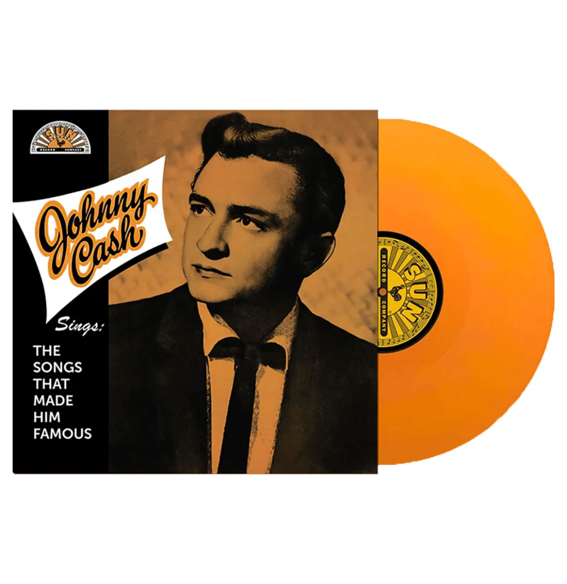 Johnny Cash - Johnny Cash Sings The Songs That Made Him Famous (Oranje Vinyl) (LP) | Fiftiesstore
