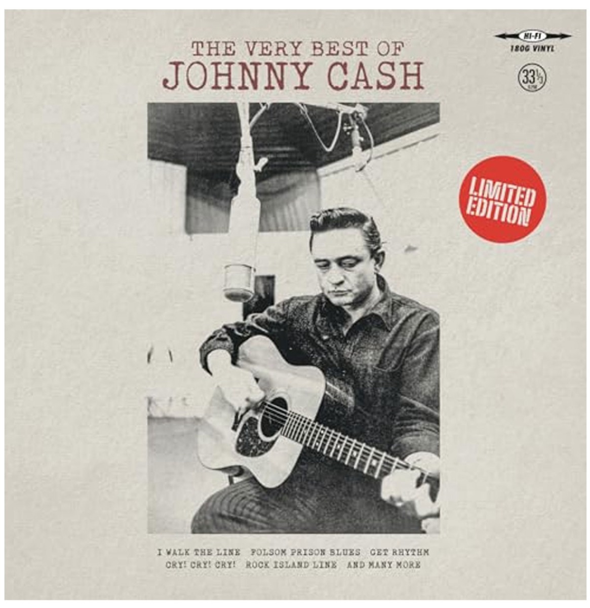 Johnny Cash - The Very Best Of (Zwart Vinyl) (LP) | Fiftiesstore