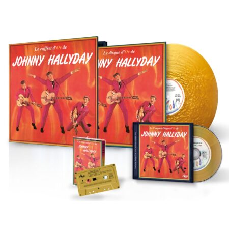 Johnny Hallyday - La Coffret D'Or (Box Set) (Record Store Day 2024) + Cassette + CD (LP) | Fiftiesstore