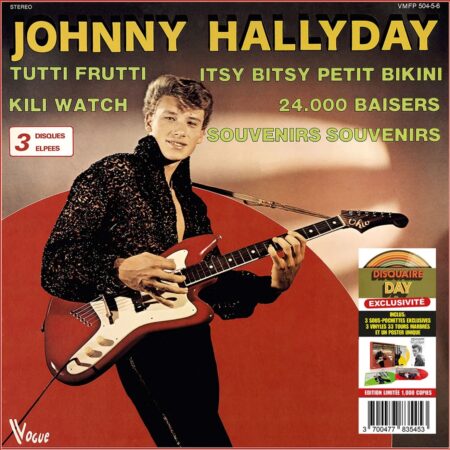 Johnny Hallyday - Le Coffret Vogue Made In Belgium (Gekleurd Vinyl) (Record Store Day 2023) 3 (LP) | Fiftiesstore